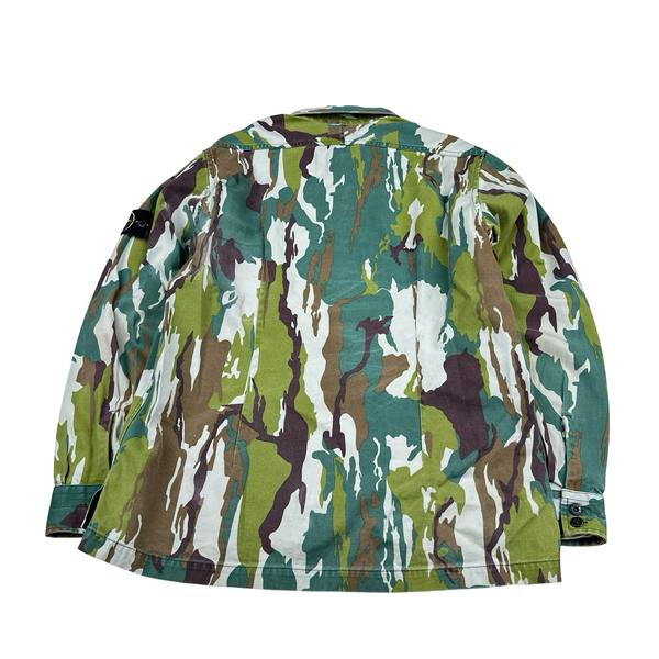 Stone Island 2015 Flowing Camo Cotton Overshirt - XL
