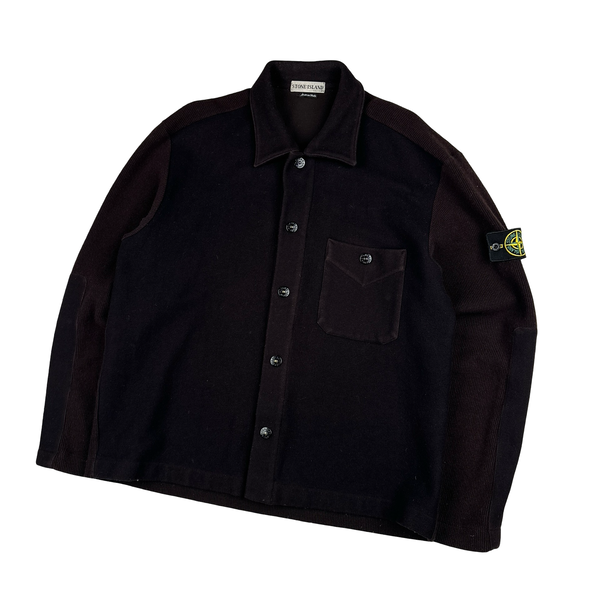 Stone Island AW2000 Lana Wool Blend  Overshirt - Large