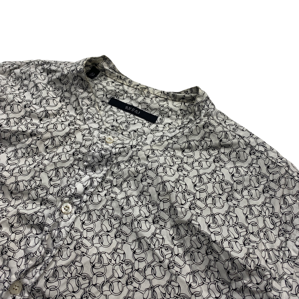 Gucci Monogram Chain Buttoned Shirt - Small