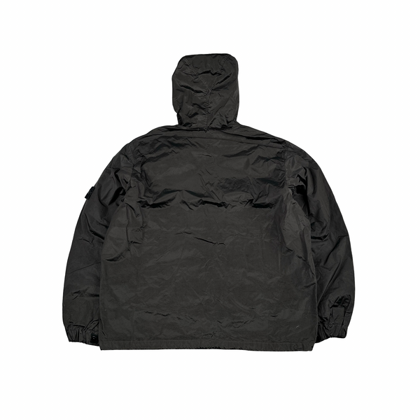 Stone Island 2005 Grey Velvet Lined Shimmer Jacket - 3XL