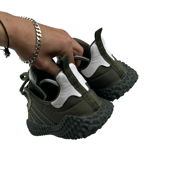 CP Company X Adidas Khaki Kamanda Trainers Green UK 7
