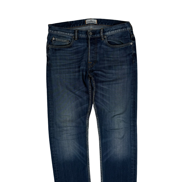 Stone Island 2017 RE-T Dark Wash Denim Jeans - 32"