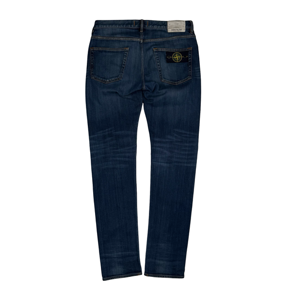 Stone Island 2017 RE-T Dark Wash Denim Jeans - 32"