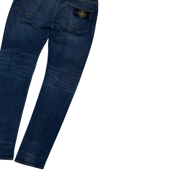 Stone Island 2017 RE-T Dark Wash Denim Jeans - 32"