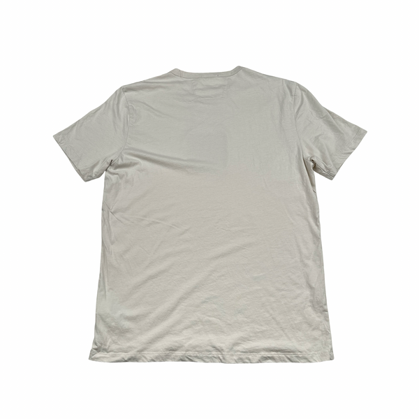 CP Beige Spellout Logo T-shirt - XL