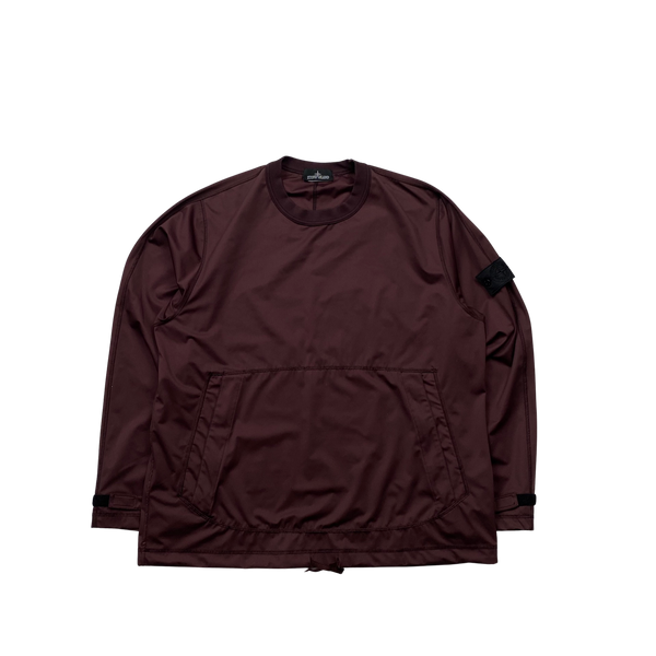 Stone Island 2016 Burgundy Shadow Project Light Nylon R Pullover - XXL