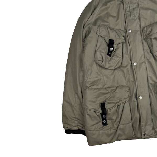 Stone Island Khaki Multi-pocket Sniper Field Jacket - XL