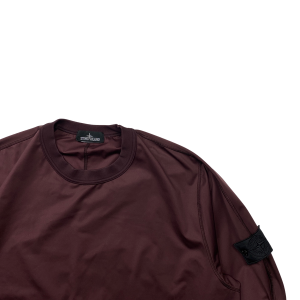 Stone Island 2016 Burgundy Shadow Project Light Nylon R Pullover - XXL
