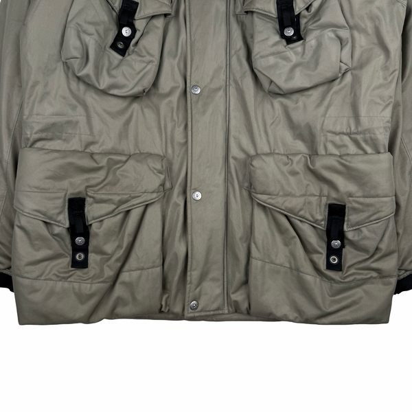 Stone Island Khaki Multi-pocket Sniper Field Jacket - XL