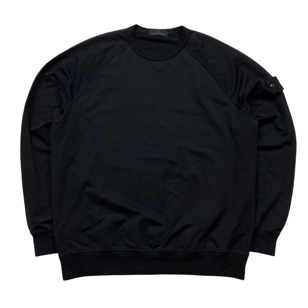 Stone Island 2021 Black Ghost Crewneck Sweatshirt XL Mat s Island