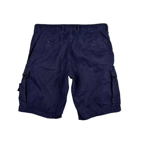 Stone Island 2013 Navy Cargo Shorts - 34"