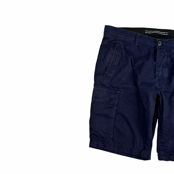 Stone Island 2013 Navy Cargo Shorts - 34"