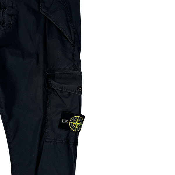 Stone Island 2018 Navy Re T Cargo Trousers - 32"