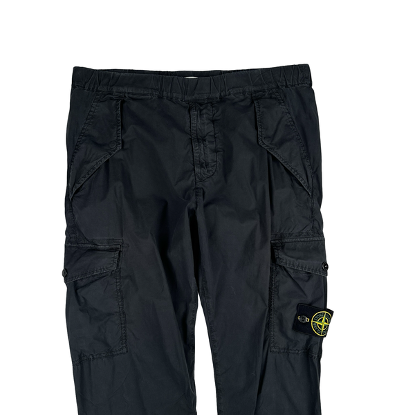 Stone Island 2018 Navy Re T Cargo Trousers - 32"