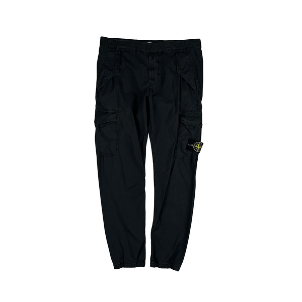 Stone Island 2018 Navy Re T Cargo Trousers - 32"