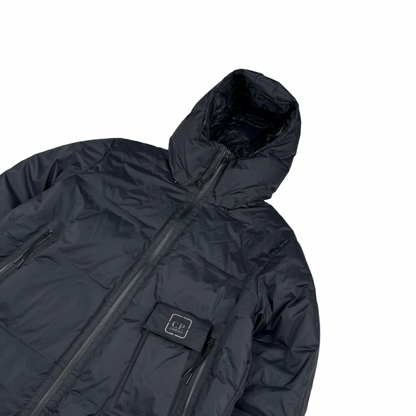 CP Company Metropolis Black Baffled Primaloft Down Filled Jacket - Large