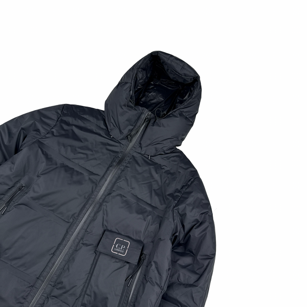 CP Company Metropolis Black Baffled Primaloft Down Filled Jacket - Large