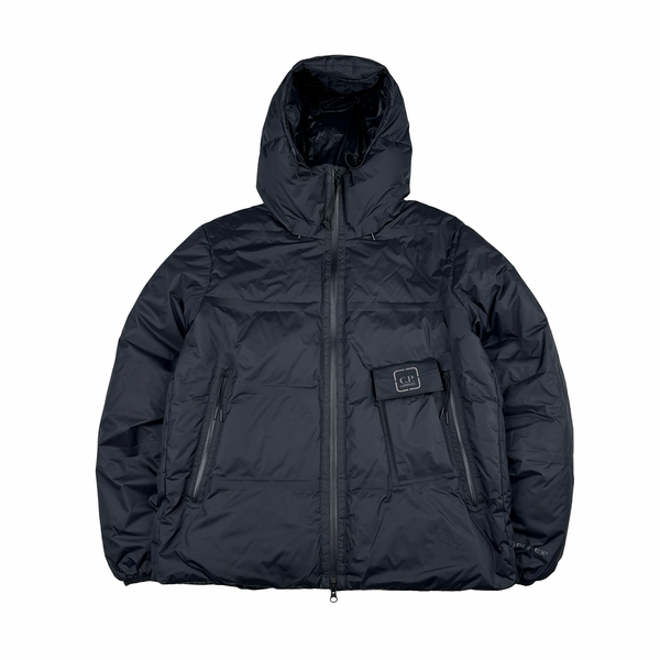 CP Company Metropolis Black Baffled Primaloft Down Filled Jacket - Large