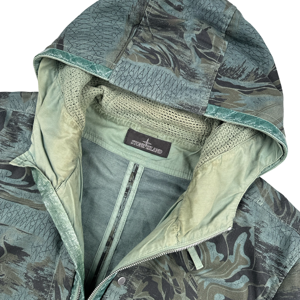 Stone Island 2022 Shadow Project Printed Linen Codura-TC Jacket - XL