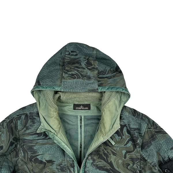 Stone Island 2022 Shadow Project Printed Linen Codura-TC Jacket - XL