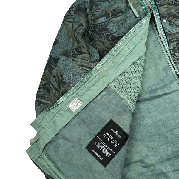 Stone Island 2022 Shadow Project Printed Linen Codura-TC Jacket - XL