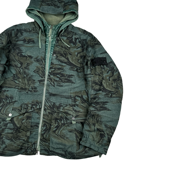 Stone Island 2022 Shadow Project Printed Linen Codura-TC Jacket - XL