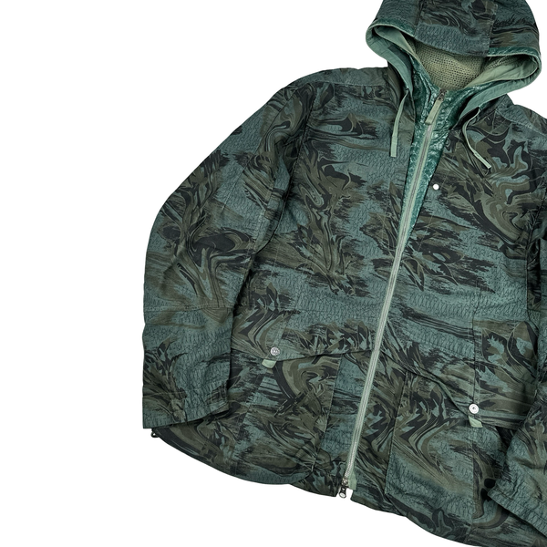 Stone Island 2022 Shadow Project Printed Linen Codura-TC Jacket - XL