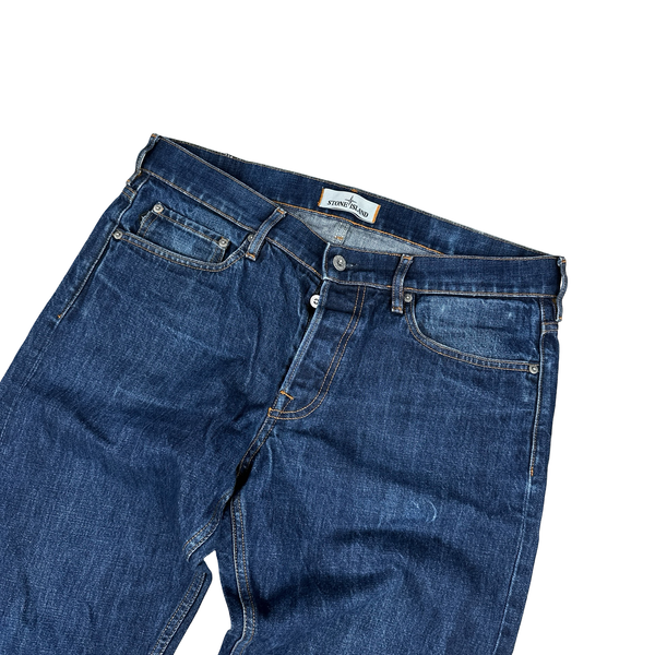 Stone Island 2015 RE T Dark Denim Jeans - 34"