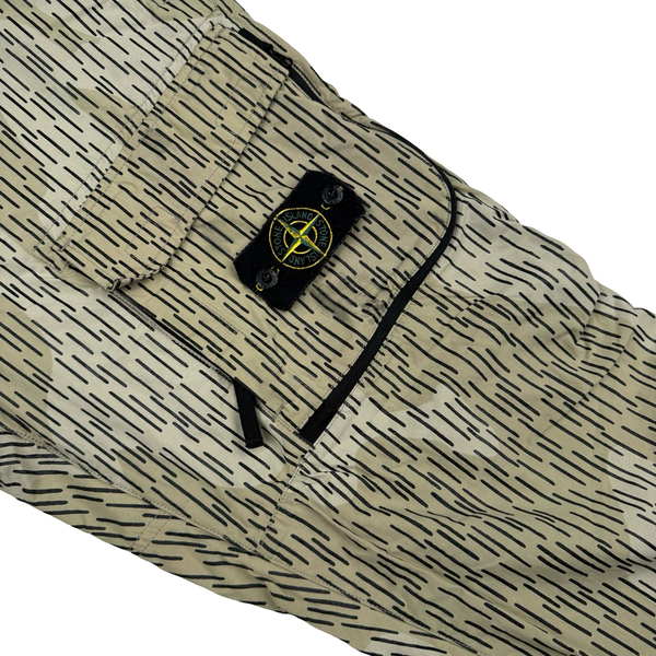 Stone Island 2021 Rain Camo Naslan Loose Cargo Trousers - 30" (Small)