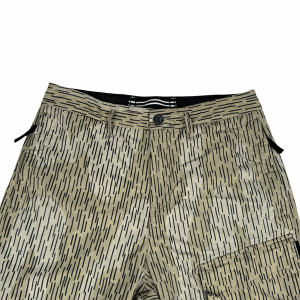 Stone Island 2021 Rain Camo Naslan Loose Cargo Trousers - 30" (Small)