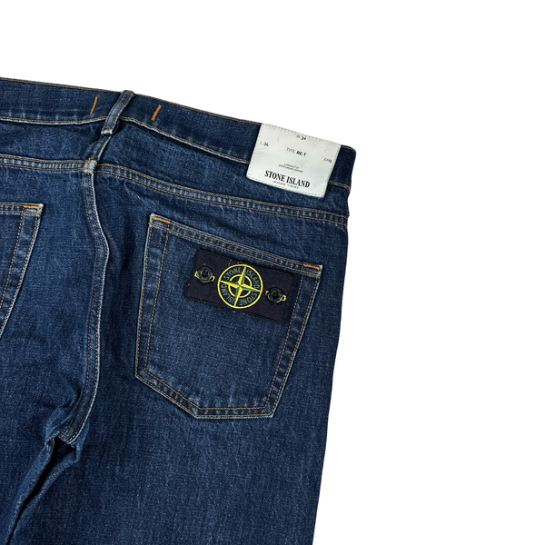 Stone Island 2015 RE T Dark Denim Jeans - 34"