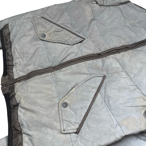 Stone Island Liquid Reflective Bomber Jacket - Large
