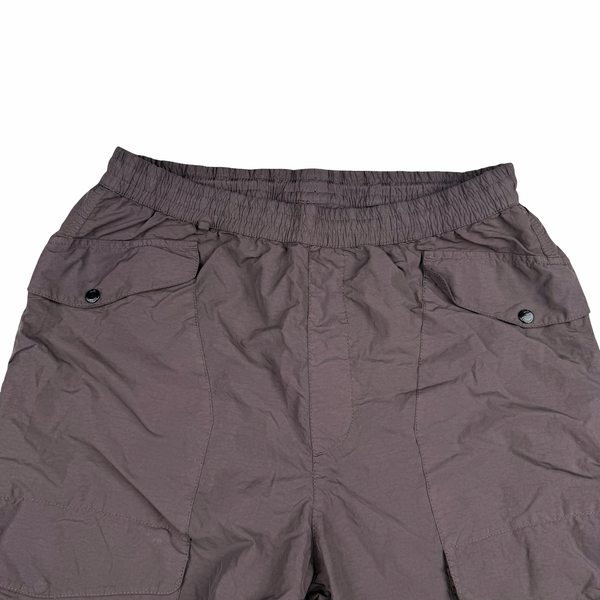 CP Company Flatt Nylon Mauve Relaxed / Loose Fit Cargo Trousers - Large