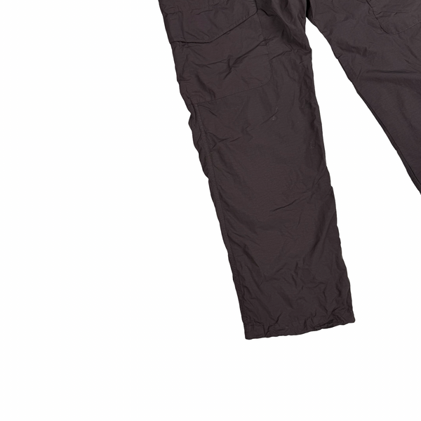 CP Company Flatt Nylon Mauve Relaxed / Loose Fit Cargo Trousers - Large