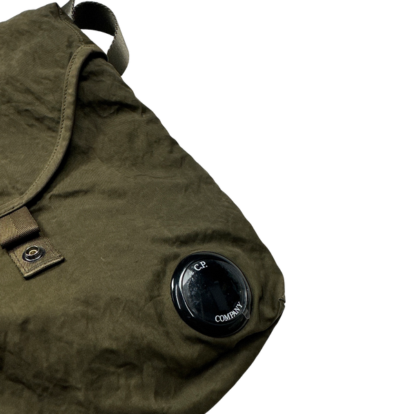 CP Company Khaki Nylon Side Bag