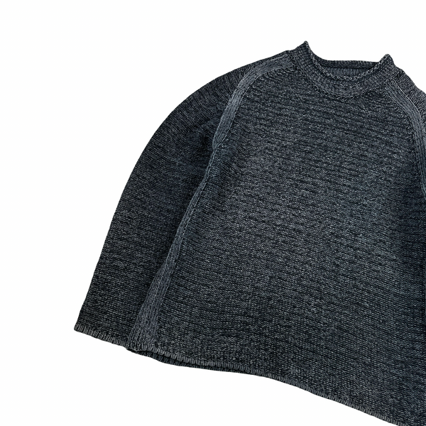 Stone Island Vintage 2000 Thick Wool Blend Pullover Knit - XL