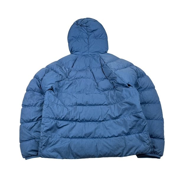 CP Company Baby Blue ECO CHROME-R Down Filled Puffer Jacket - Large