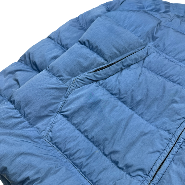 CP Company Baby Blue ECO CHROME-R Down Filled Puffer Jacket - Large
