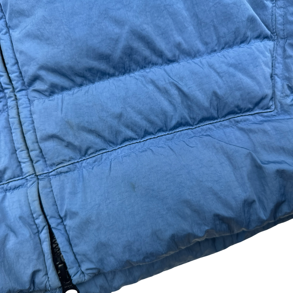 CP Company Baby Blue ECO CHROME-R Down Filled Puffer Jacket - Large