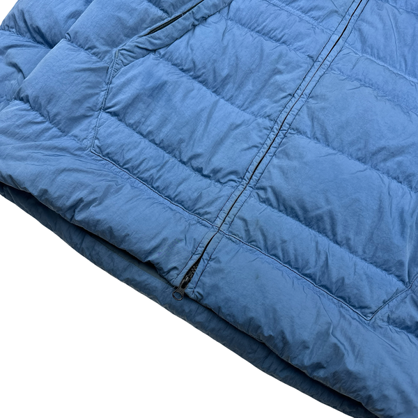 CP Company Baby Blue ECO CHROME-R Down Filled Puffer Jacket - Large