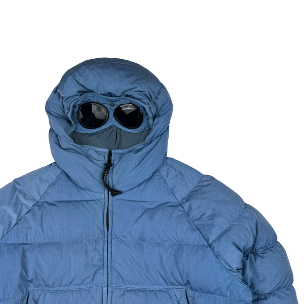 CP Company Baby Blue ECO CHROME-R Down Filled Puffer Jacket - Large