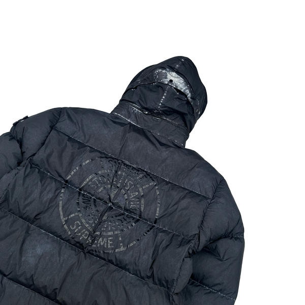 Stone Island x Supreme Paintball Camo Crinkle Reps Puffer Jacket - Small
