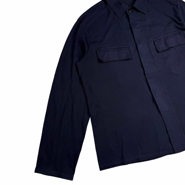 Stone Island 1998 Navy Cotton Overshirt - XL