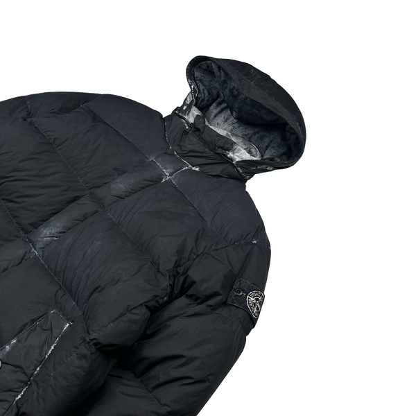 Stone Island x Supreme Paintball Camo Crinkle Reps Puffer Jacket - Small