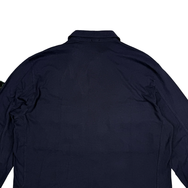 Stone Island 1998 Navy Cotton Overshirt - XL