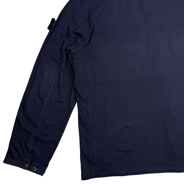 Stone Island 1998 Navy Cotton Overshirt - XL