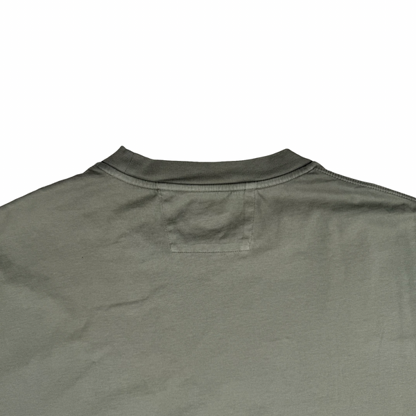 CP Company X Palace Sage Cotton Graphic Chester Perry T-Shirt - Large