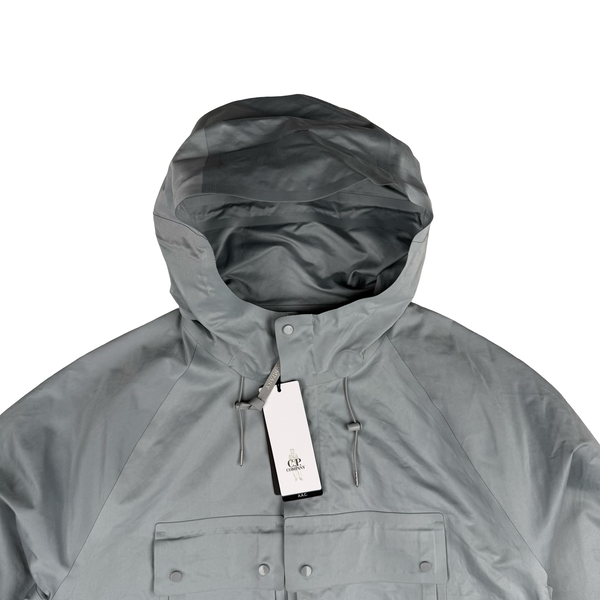 CP Company Metropolis Series Silver A.A.C Waterproof Jacket - XXL (54)