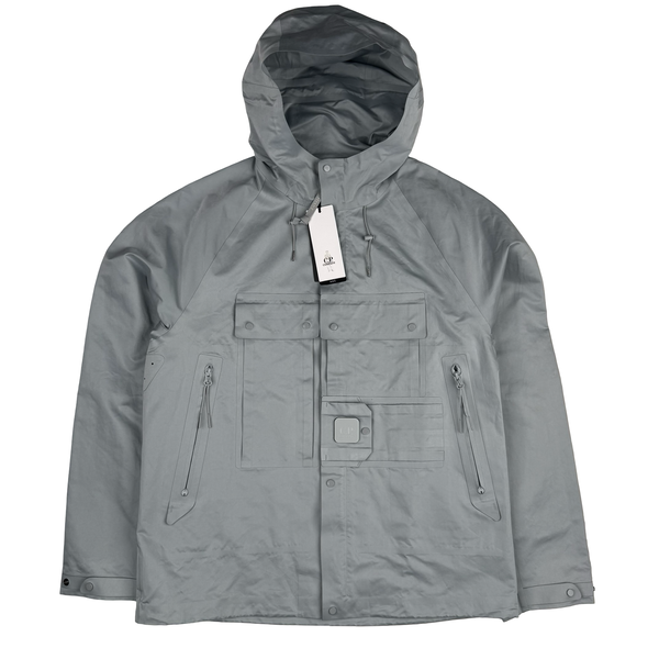 CP Company Metropolis Series Silver A.A.C Waterproof Jacket - XXL (54)
