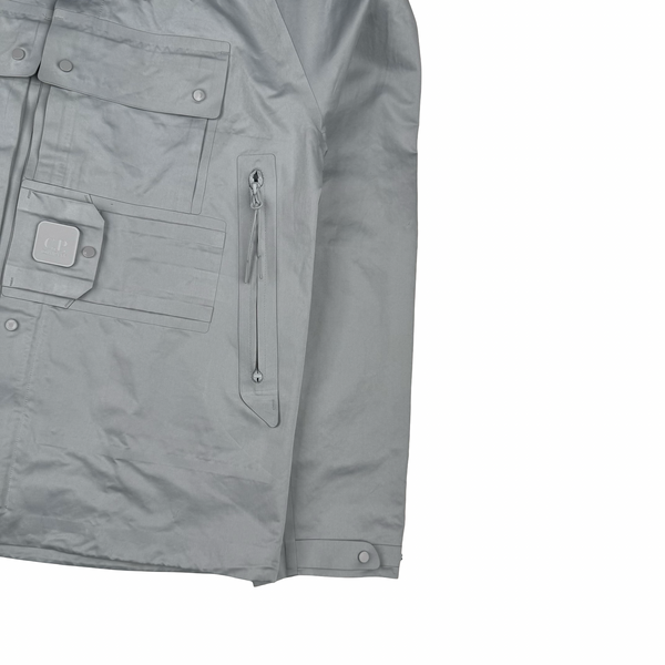 CP Company Metropolis Series Silver A.A.C Waterproof Jacket - XXL (54)
